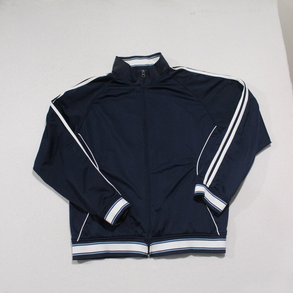 Anchor Blue Men Sweater Y2K Vintage Long Sleeve Size XL